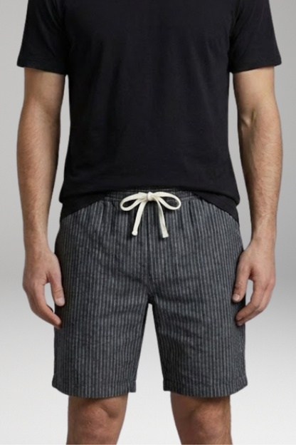 Men’s Shorts with Elastic Waistband and Adjustable Drawstring