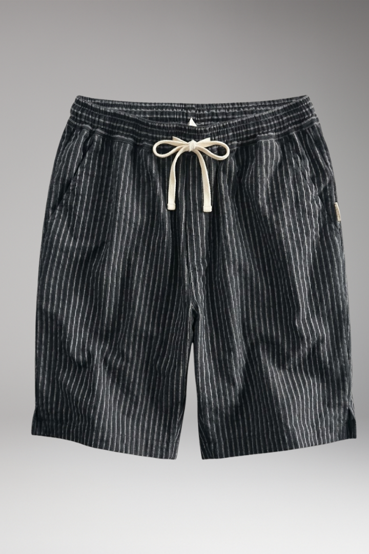 Men’s Shorts with Elastic Waistband and Adjustable Drawstring - TrendAura