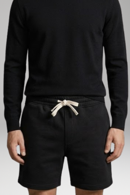 Men’s Shorts with Elastic Waistband and Side Pockets