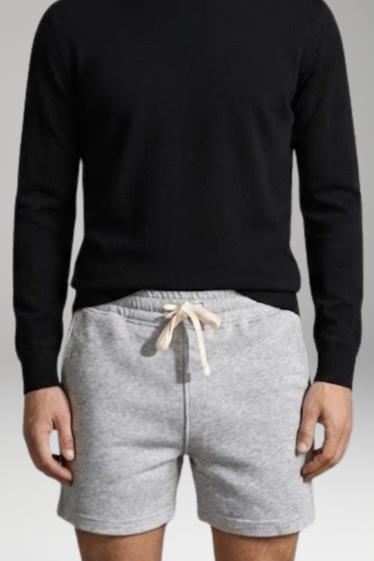 Men’s Shorts with Elastic Waistband and Side Pockets