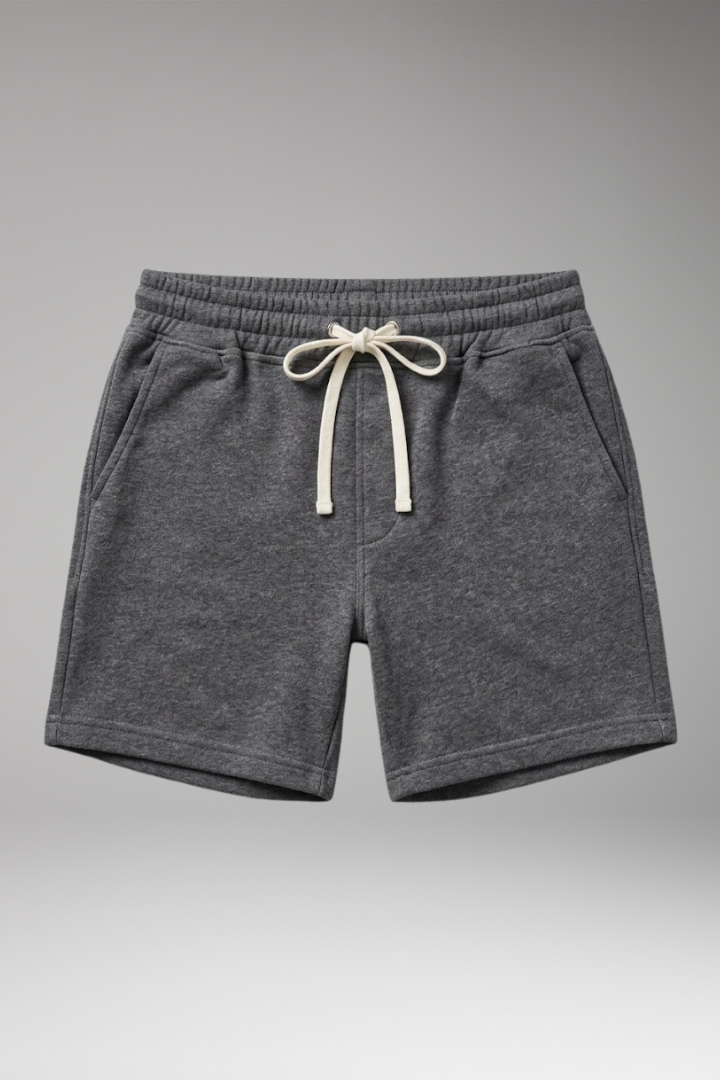 Men’s Shorts with Elastic Waistband and Side Pockets - TrendAura
