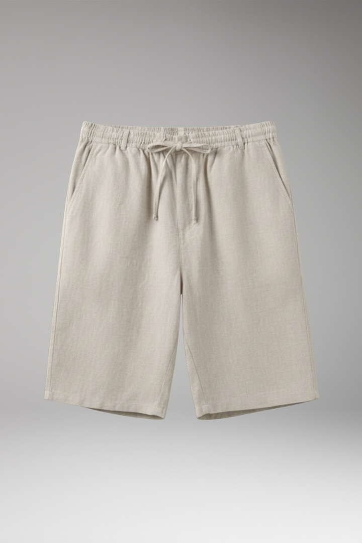 Men's Shorts with Elastic Waistband and Side Pockets - TrendAura