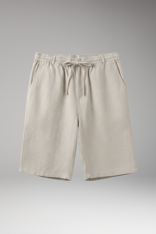 Men's Shorts with Elastic Waistband and Side Pockets - TrendAura