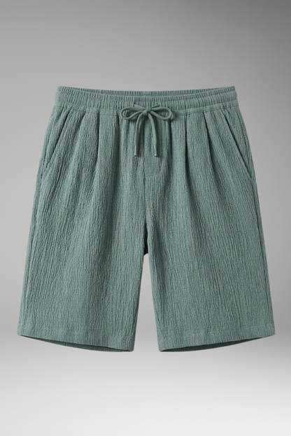 Men’s Summer Shorts with Drawstring Waistband and Side Pockets - TrendAura