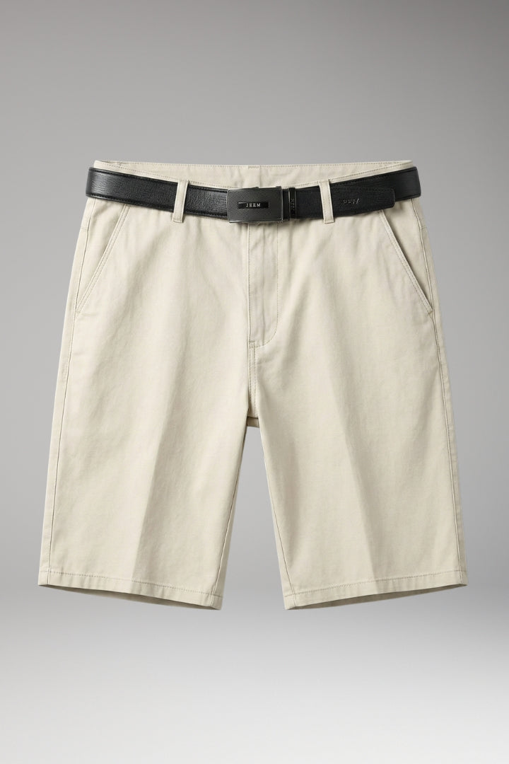 Men's Summer Shorts with Zip Closure and Slim Fit - TrendAura