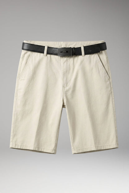 Men's Summer Shorts with Zip Closure and Slim Fit - TrendAura