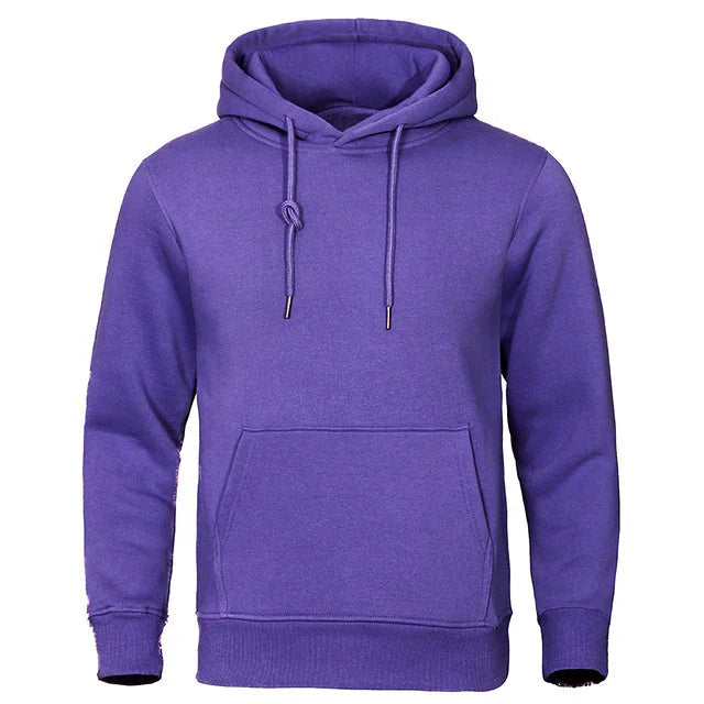 Jack Men's Classic Drawstring Front Pocket Hoodie By TrendAura Cozy Everyday Layering Sweatshirt