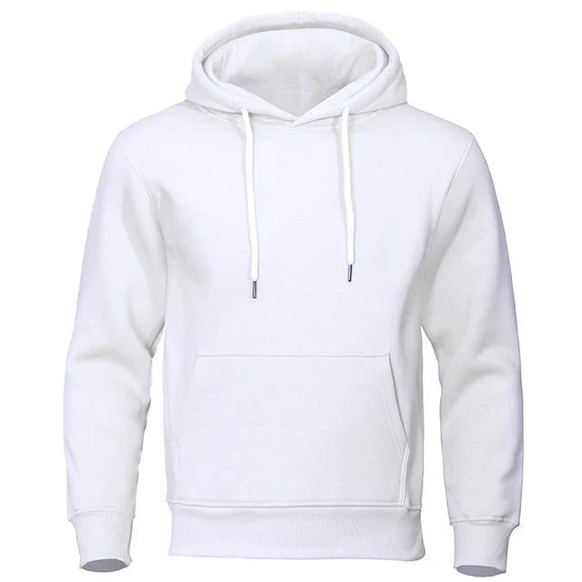 Jack Men's Classic Drawstring Front Pocket Hoodie By TrendAura Cozy Everyday Layering Sweatshirt