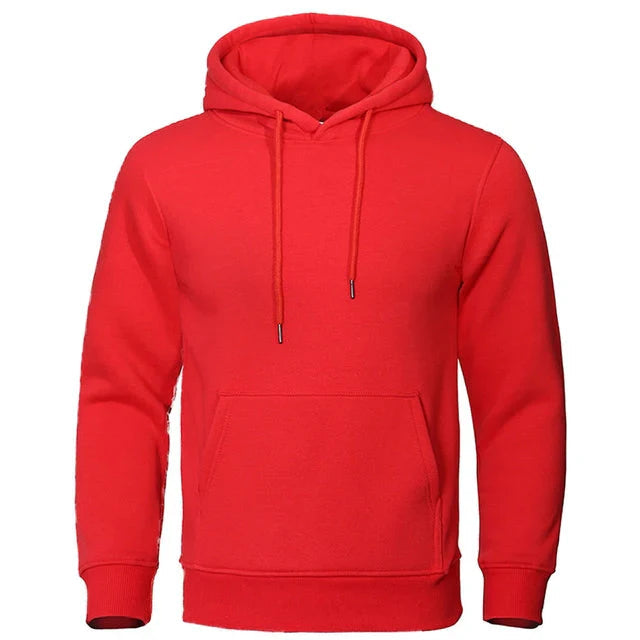 Jack Men's Classic Drawstring Front Pocket Hoodie By TrendAura Cozy Everyday Layering Sweatshirt