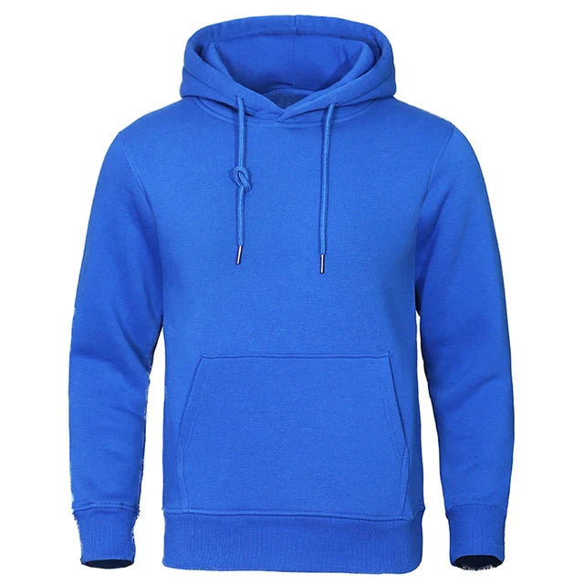 Jack Men's Classic Drawstring Front Pocket Hoodie By TrendAura Cozy Everyday Layering Sweatshirt