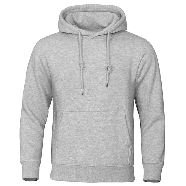 Jack Men's Classic Drawstring Front Pocket Hoodie By TrendAura Cozy Everyday Layering Sweatshirt