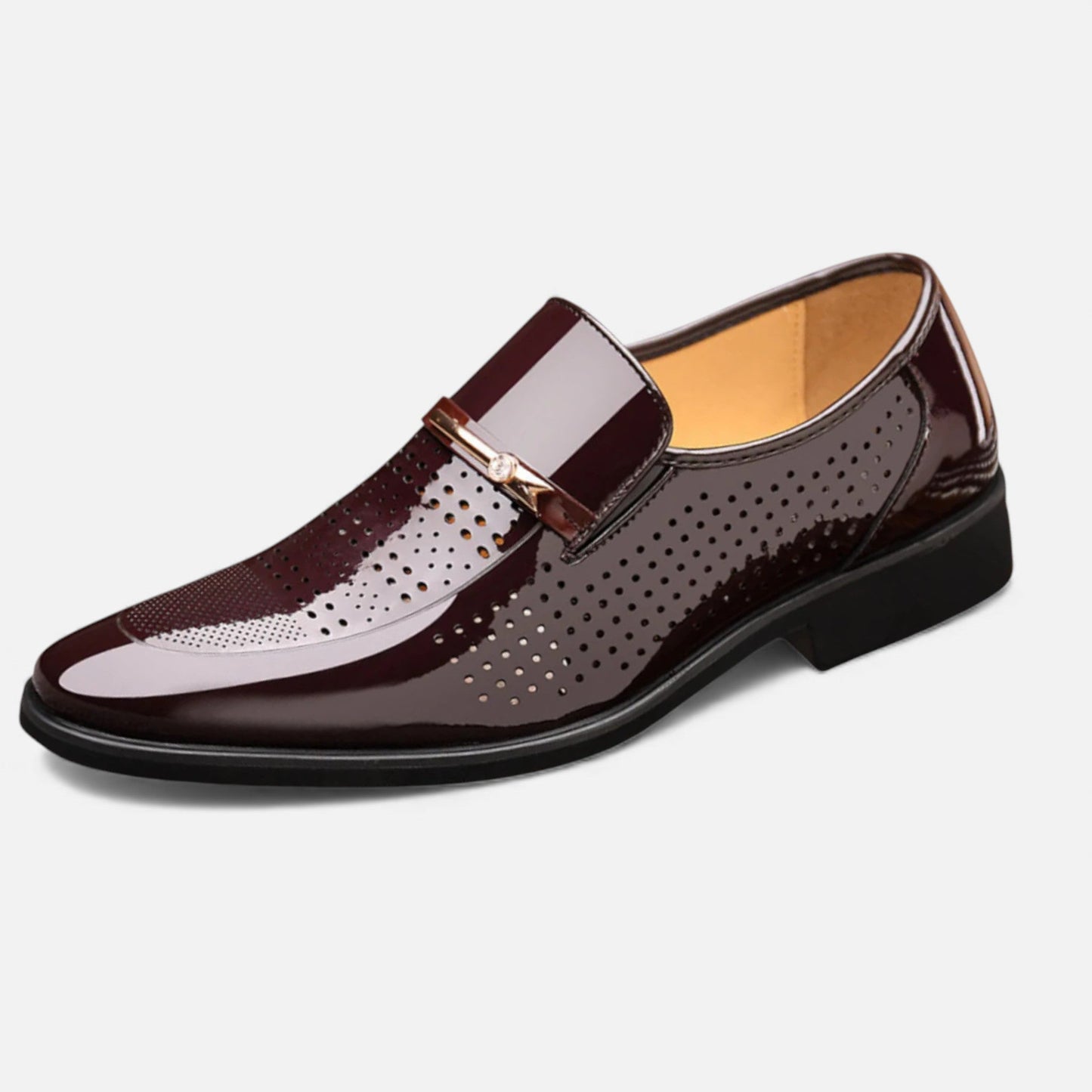 Ancient World | Shiny Men's Dress Loafers