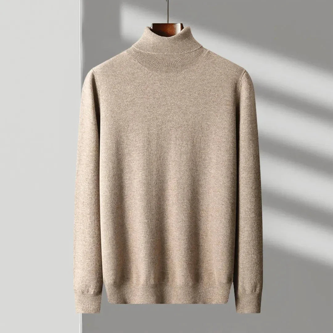 Mac Merino Wool Turtleneck Sweater