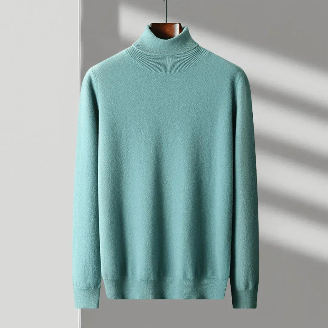 Mac Merino Wool Turtleneck Sweater