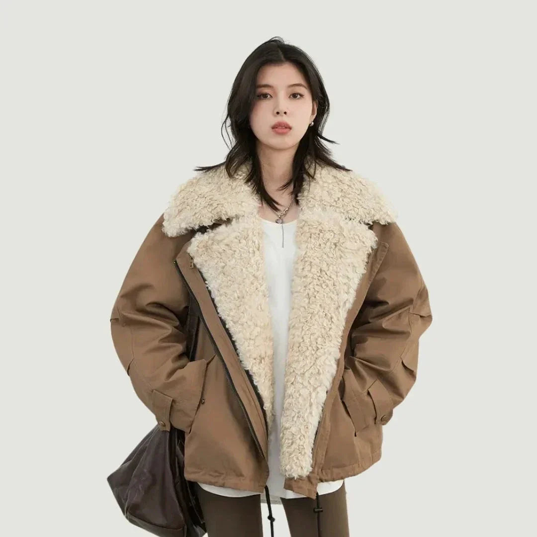 Mia Fleece-Lined Puffer Jacket