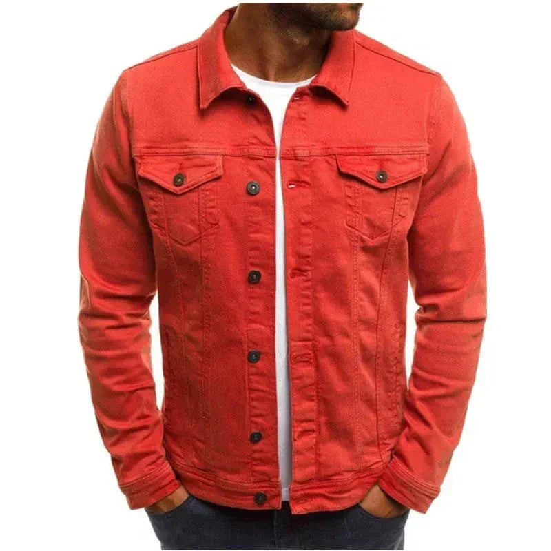 Michael Button-Down Denim Jacket