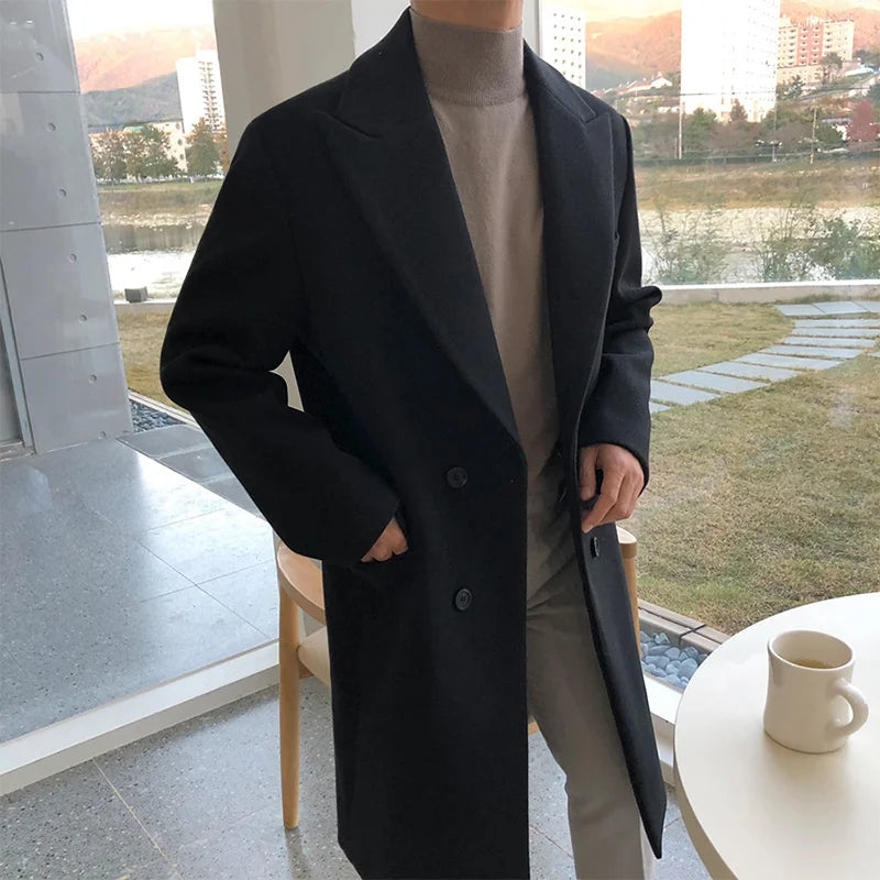 Timeless Men's Winter Wool Coat