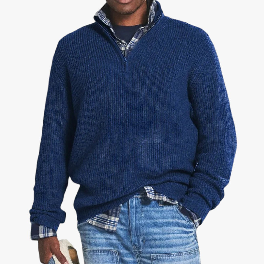 Maddox Men Cashmere Sweater Premium Soft Breathable Casual Business Style For Professionals
