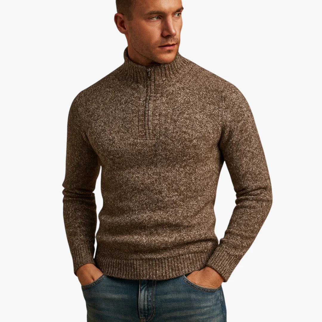 Jonathan Sweater For Men Lightweight Breathable Knit Timeless Style Easy Layering