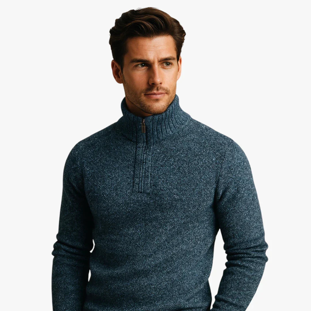 Jonathan Sweater For Men Lightweight Breathable Knit Timeless Style Easy Layering