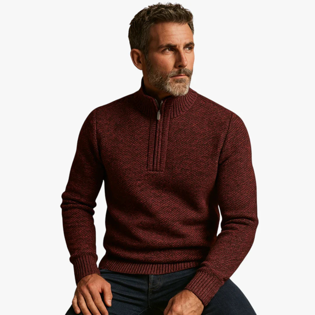 Jonathan Sweater For Men Lightweight Breathable Knit Timeless Style Easy Layering
