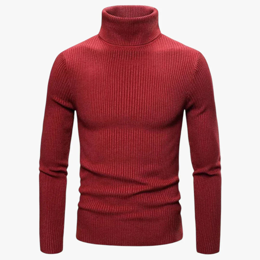 Adrian | Elegant and fitted wool sweater for men