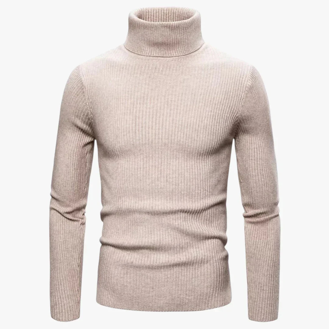 Adrian | Elegant and fitted wool sweater for men