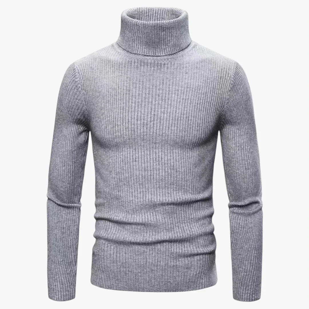 Adrian | Elegant and fitted wool sweater for men