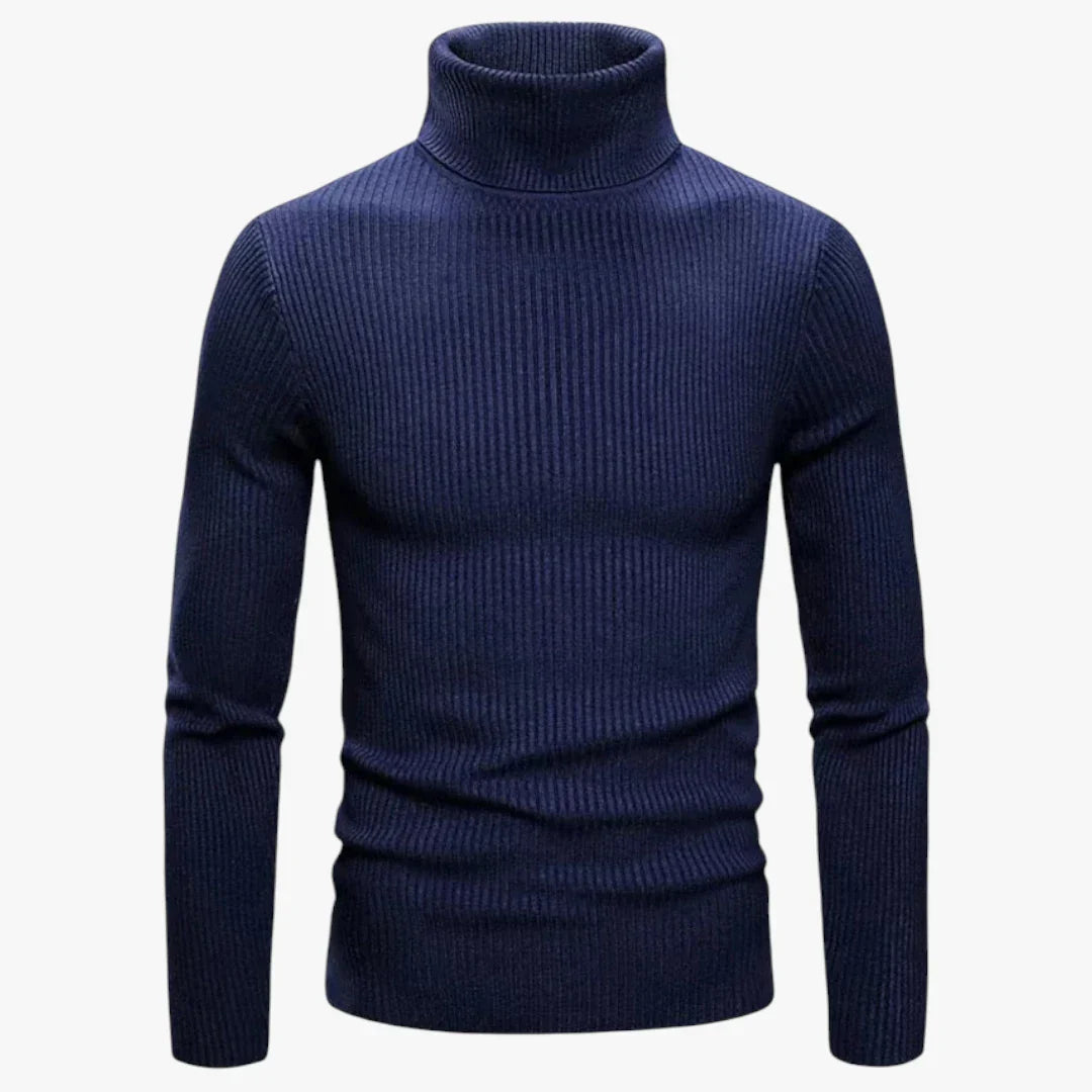 Adrian | Elegant and fitted wool sweater for men