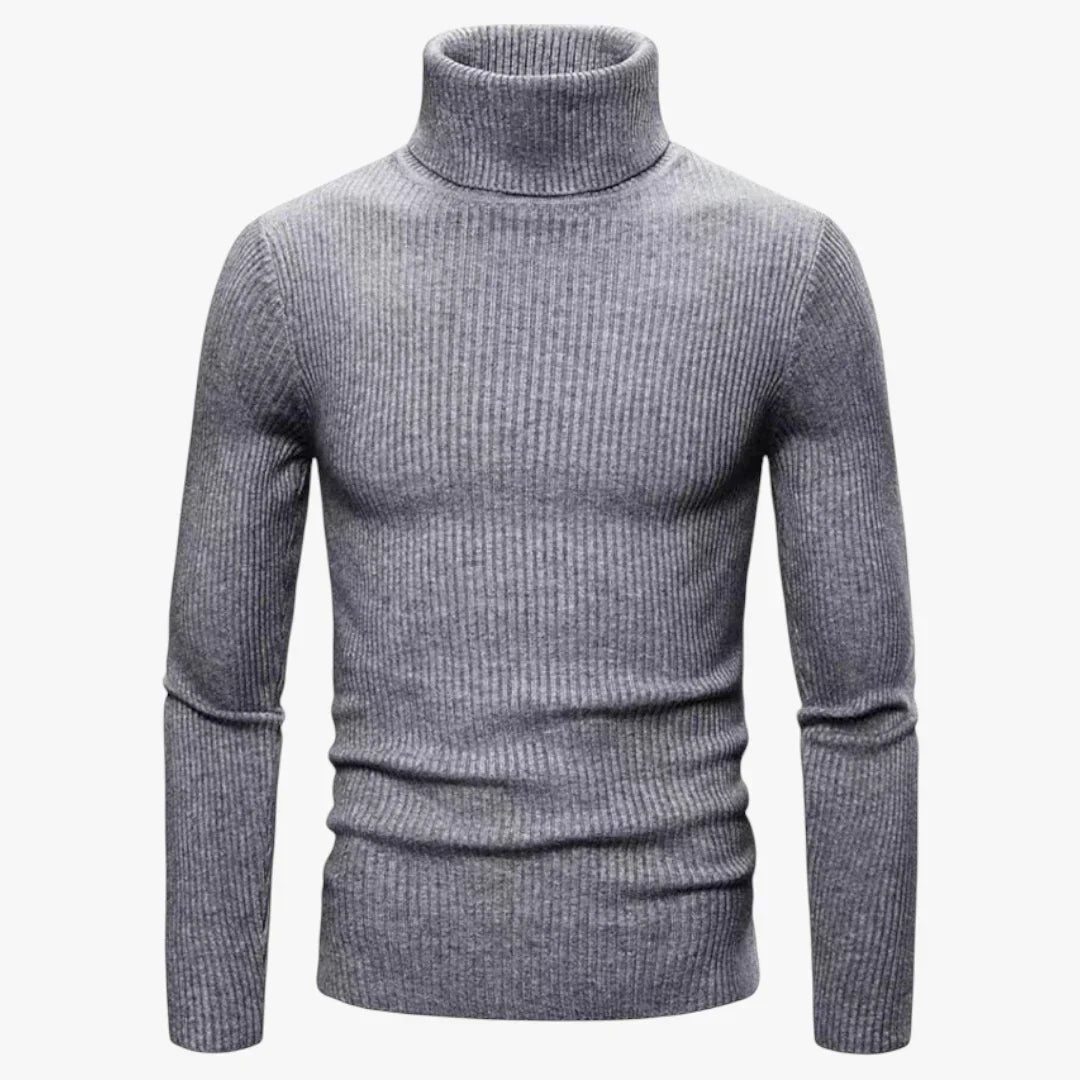 Adrian | Elegant and fitted wool sweater for men