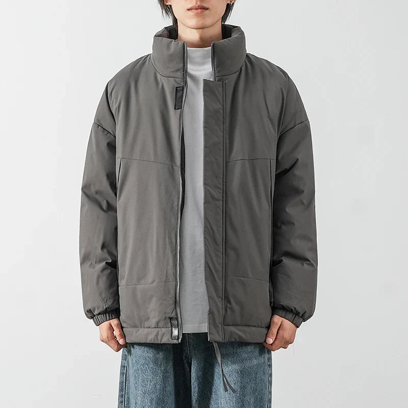 Warm, wind- and water-repellent winter jacket