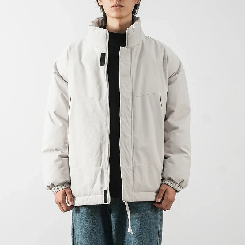 Warm, wind- and water-repellent winter jacket