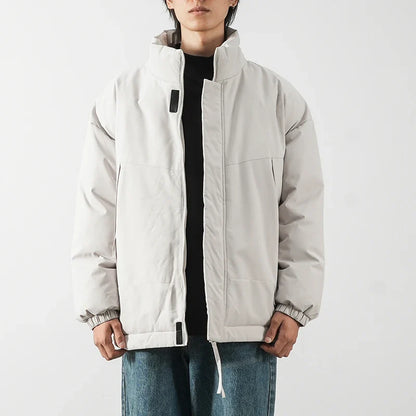 Warm, wind- and water-repellent winter jacket