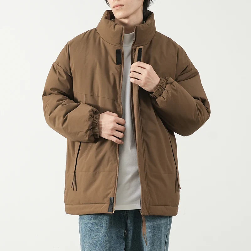 Warm, wind- and water-repellent winter jacket