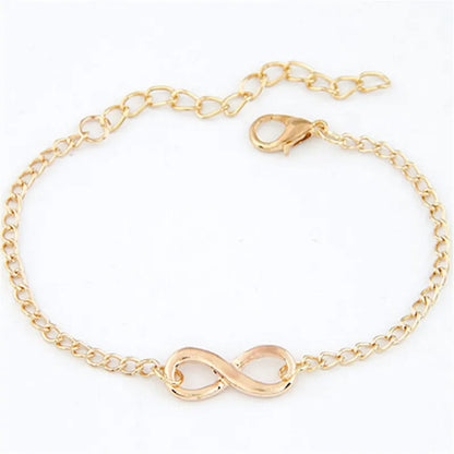 Fashionable infinity bracelet for women and men in  and