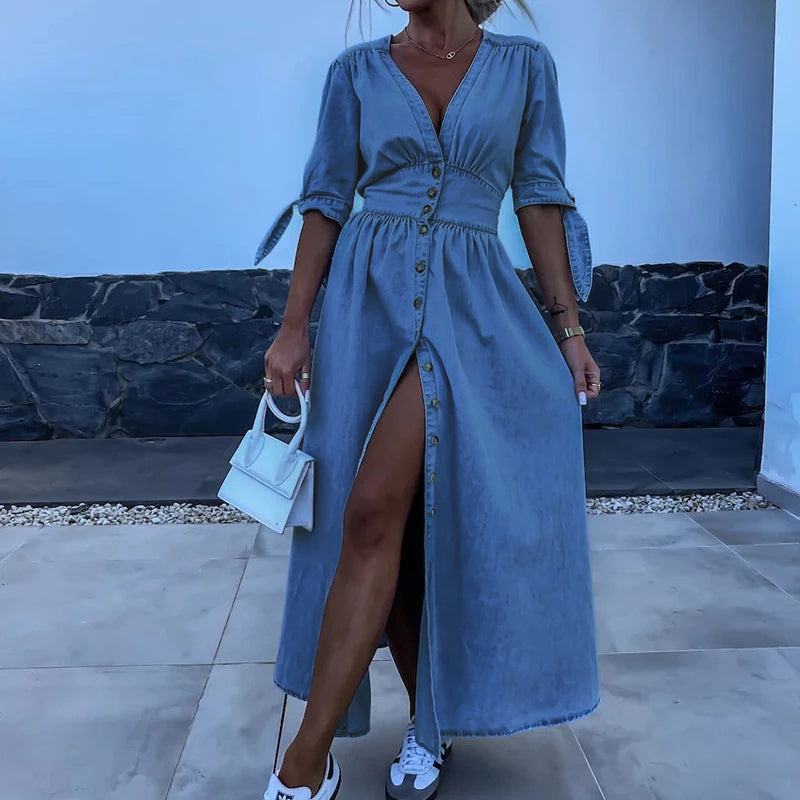 Sophie - Denim dress for women