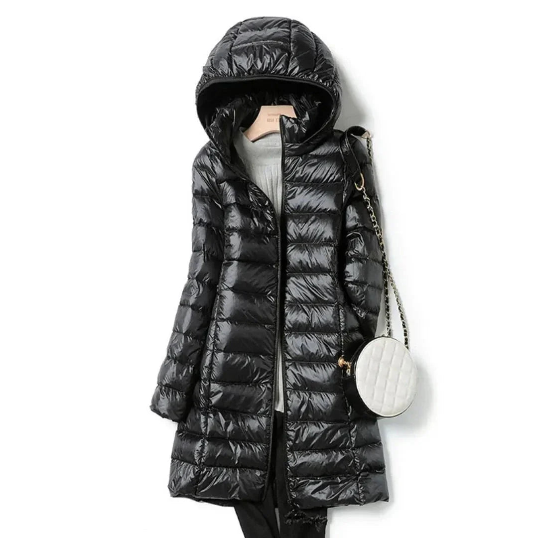 Nadia Longline Hooded Puffer Coat