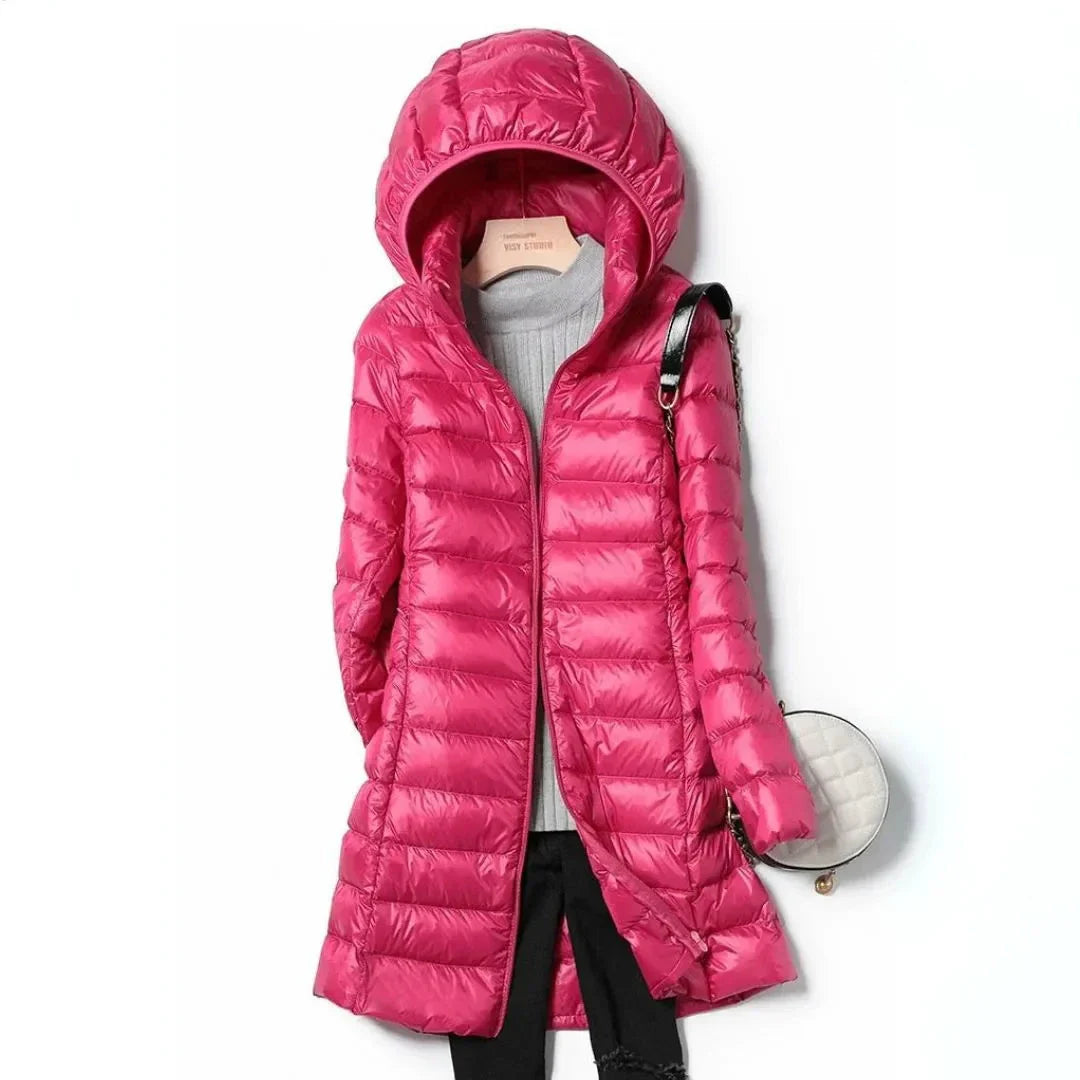 Nadia Longline Hooded Puffer Coat