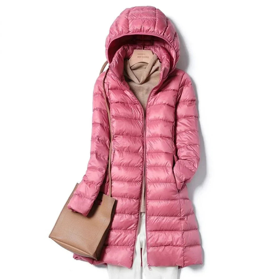 Nadia Longline Hooded Puffer Coat