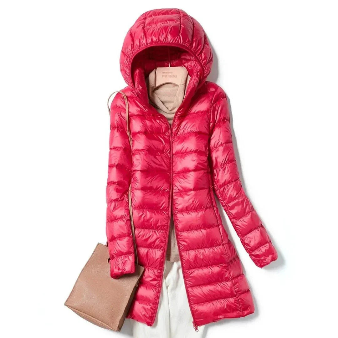 Nadia Longline Hooded Puffer Coat