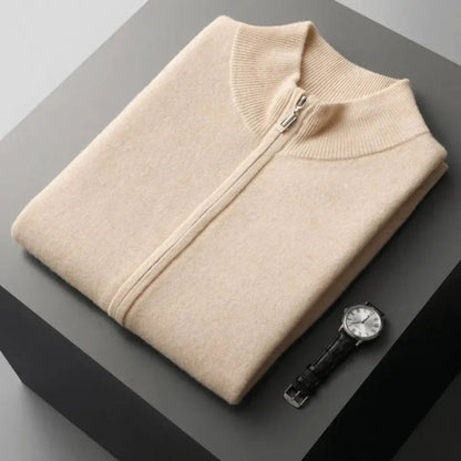 Neil Wool Full-Zip Vest