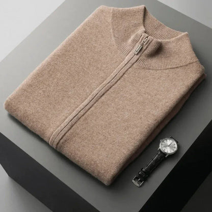 Neil Wool Full-Zip Vest