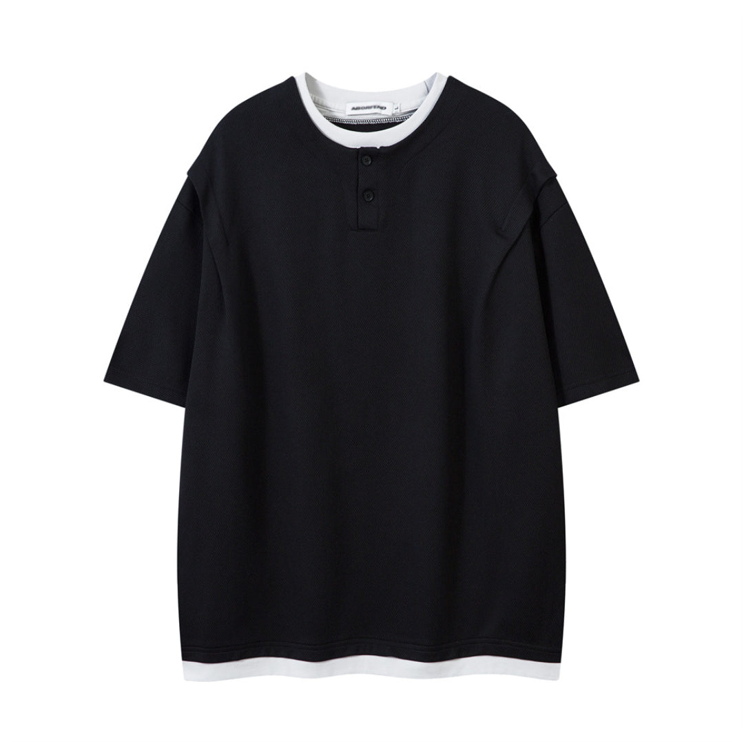 Two Piece Henley T-shirt