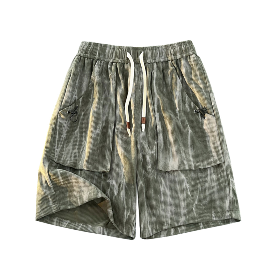 Marble Corduroy Shorts
