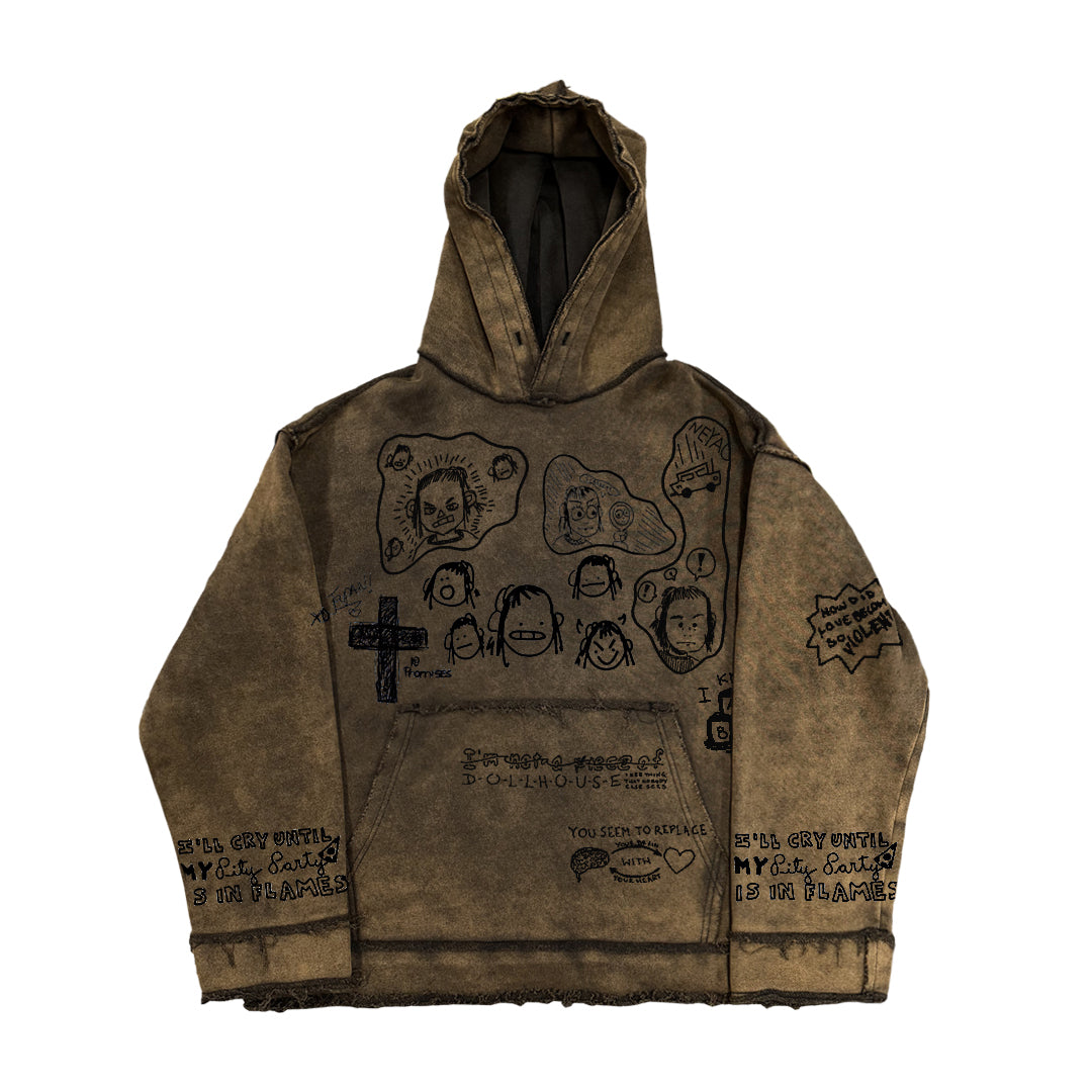 Desk Graffiti Hoodie