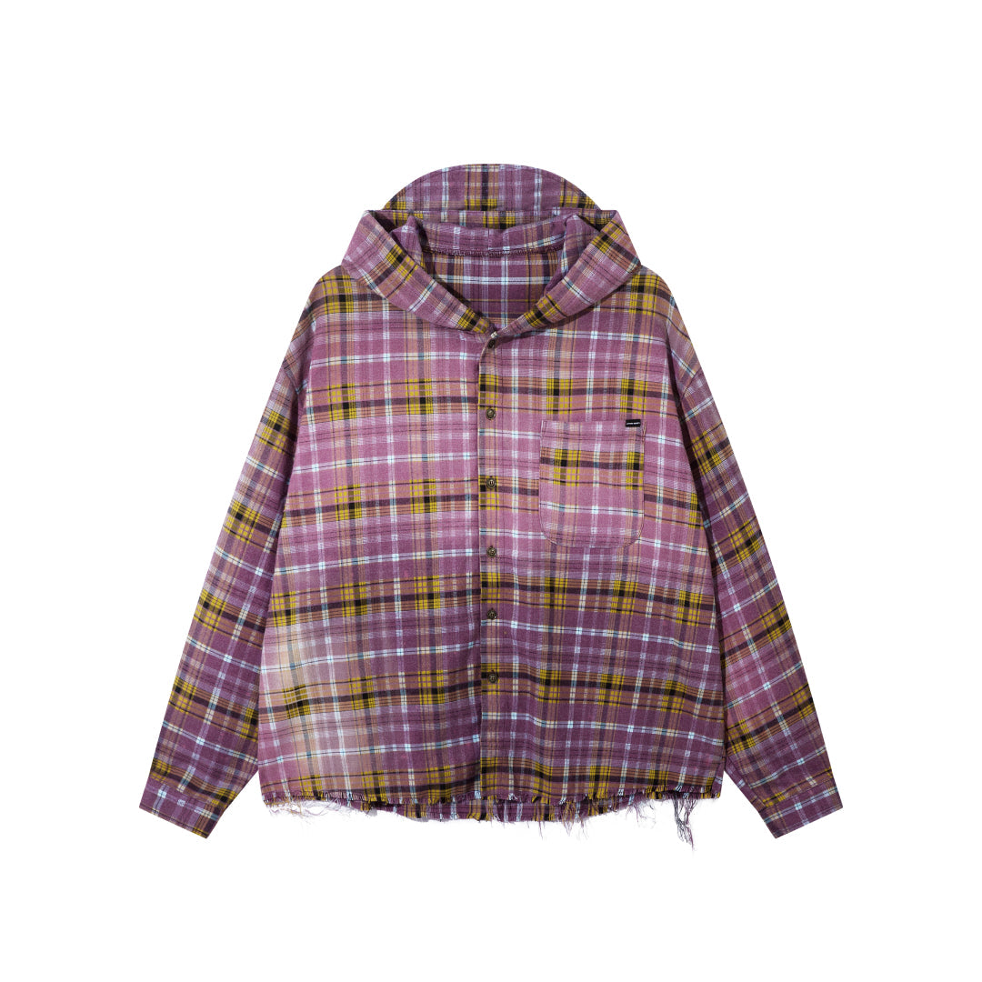 Temple Flannel Hoodie