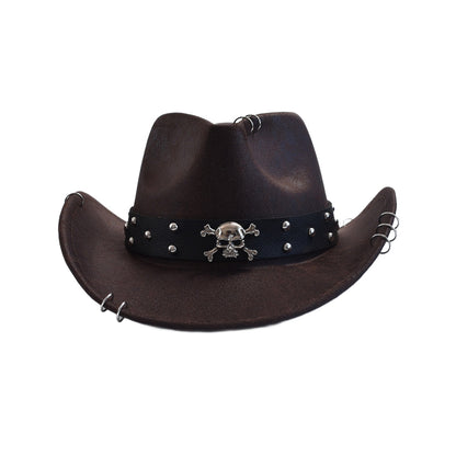 Western Skull Cowboy Hat
