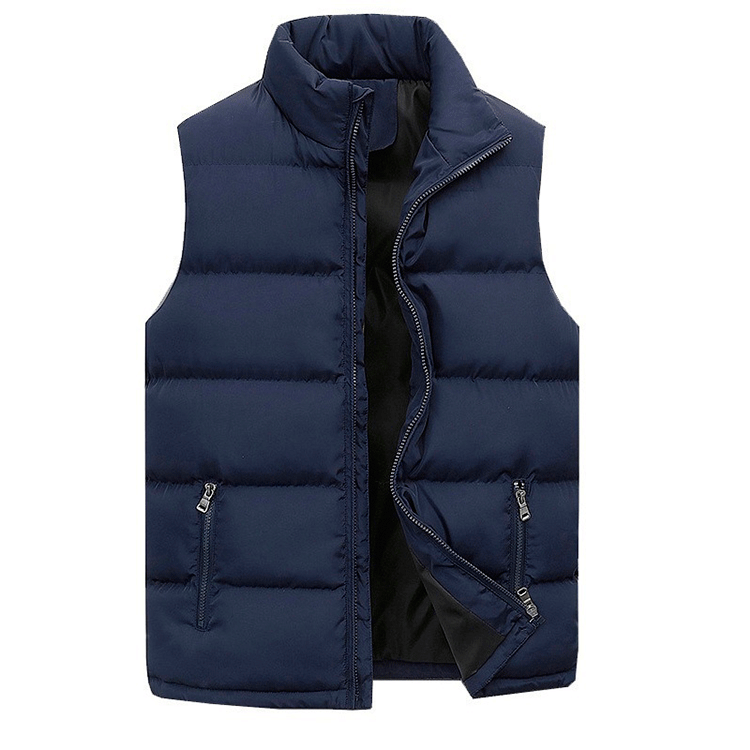 Nordisk Flair Mens Quilted Vest Regular Fit Lightweight Water Resistant Zipper Closure