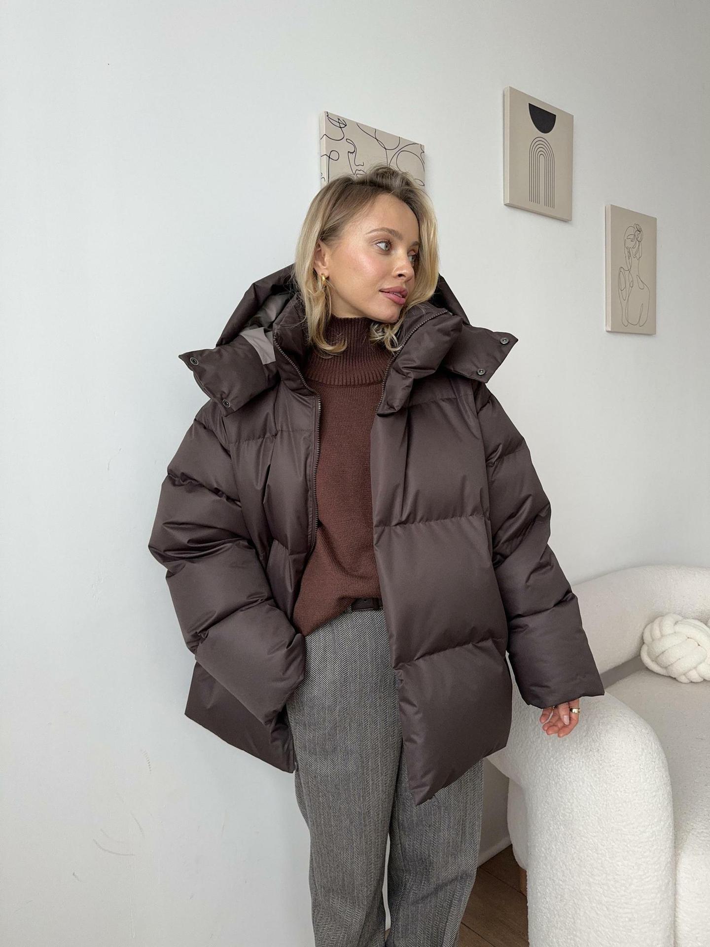 Women's Winter Puffer Jacket | High Collar Casual