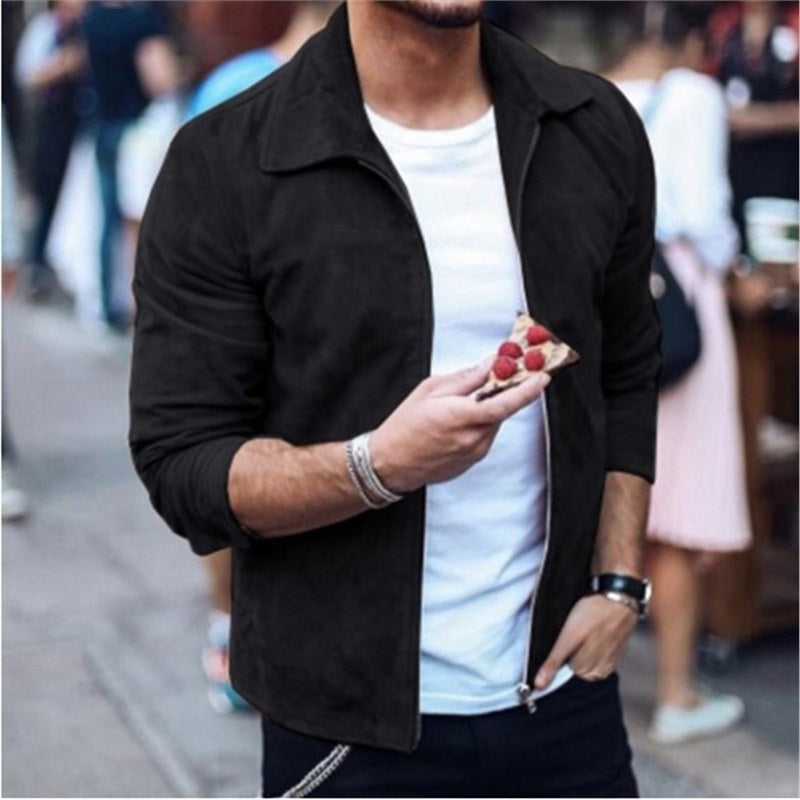 Mens Zip Up Jacket Versatile All Season Comfort For Men With Timeless Style And Easy Layering